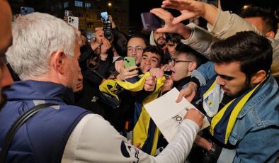 Fenerbahçe’ye Kayseri’de coşkulu karşılama!