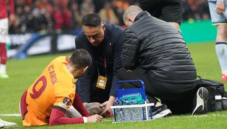 Galatasaray Başkanı Dursun Özbek'ten Mauro Icardi'ye ziyaret