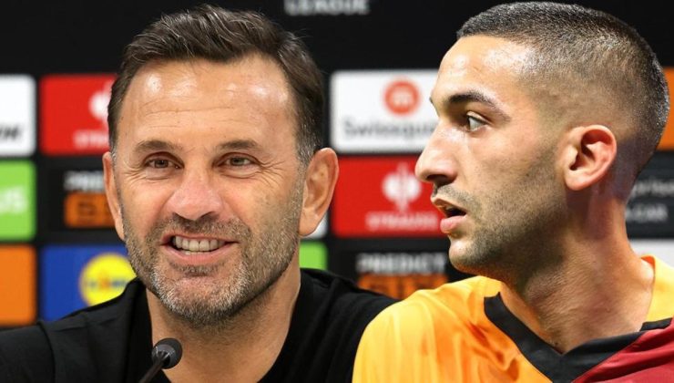 Galatasaray Teknik Direktörü Okan Buruk'tan Hakim Ziyech'in sözleşmesine ilişkin açıklama: Oynama sayısını doldurursa uzuyor!