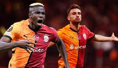 Galatasaray – Tottenham maçında Yunus Akgün’den harika gol! Osimhen kariyerinde ilki başardı