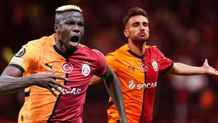 Galatasaray – Tottenham maçında Yunus Akgün’den harika gol! Osimhen kariyerinde ilki başardı