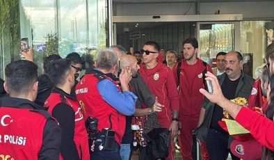 Galatasaray'a Bodrum'da coşkulu karşılama!