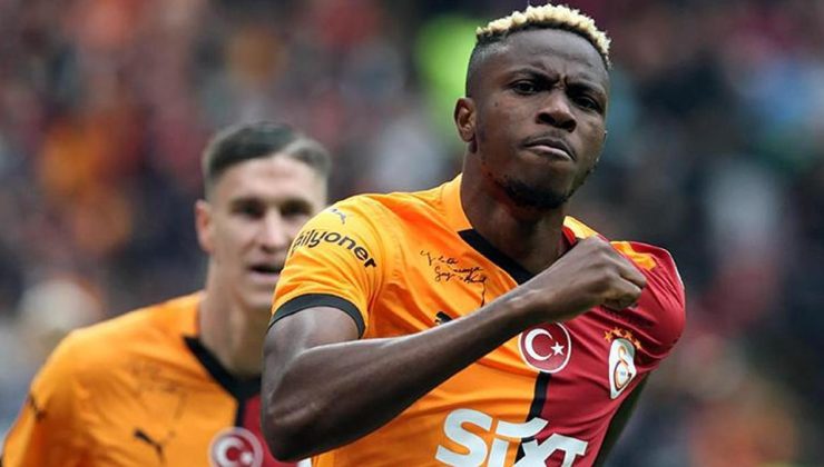 Galatasaray'da Victor Osimhen fırtınası dinmiyor! 10 senede bir ilk…