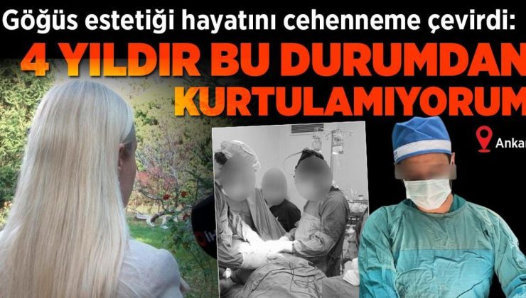 Göğüs estetiği hayatını kabusa çevirdi: 4 yıl geçti, bu durumdan kurtulamıyorum