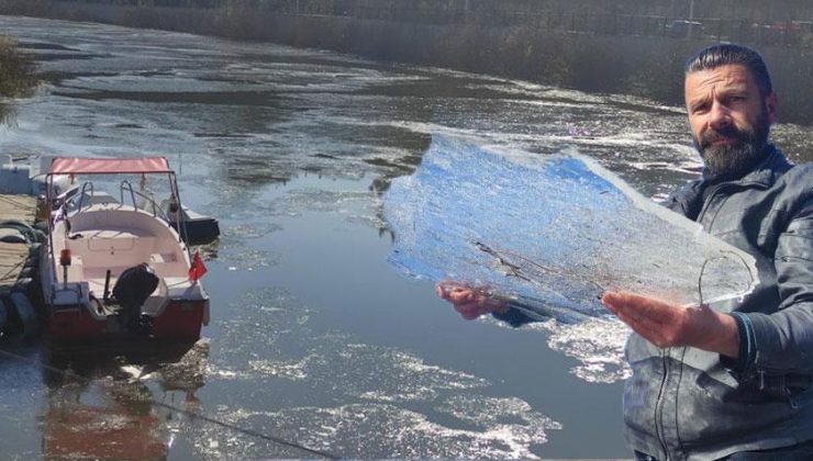 Hava sıcaklığı eksi 9 dereceye düştü! Kura Nehri buz tuttu