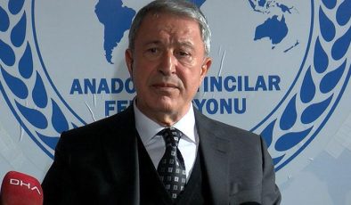 Hulusi Akar: İsrail bize kocaman bir tehdit