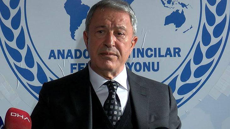 Hulusi Akar: İsrail bize kocaman bir tehdit