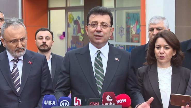 İBB Başkanı İmamoğlu: Yanlış alınmış, eksik alınmış, baksınlar çözsünler