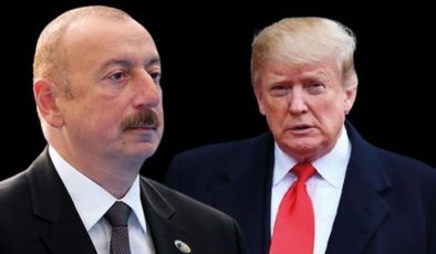 İlham Aliyev ve Trump telefonda görüştü