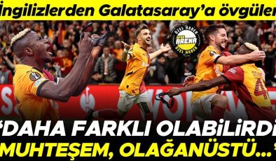 İngilizlerden Tottenham maçı sonrası Galatasaray’a övgüler: ‘Muhteşem, olağanüstü…’