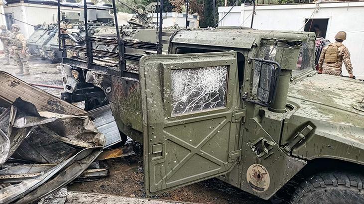 İsrail Lübnan ordu mevzisini vurdu, bir asker öldü