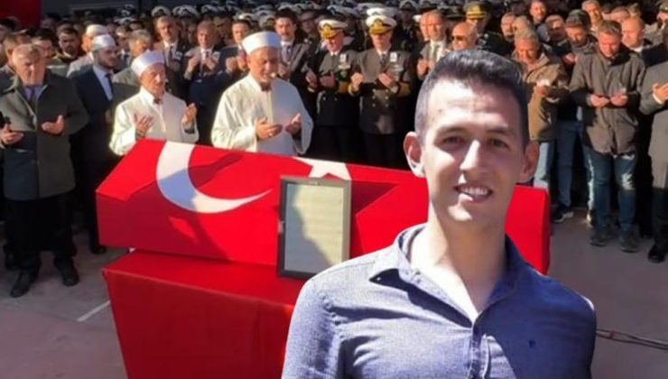 İstanbul’da şehit olan Teğmen memleketinde son yolculuğuna uğurlandı