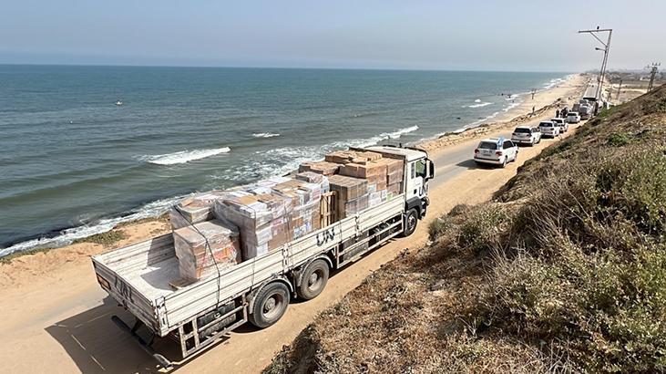 İtalya, Gazze için 40 ton insani yardım malzemesi gönderdi