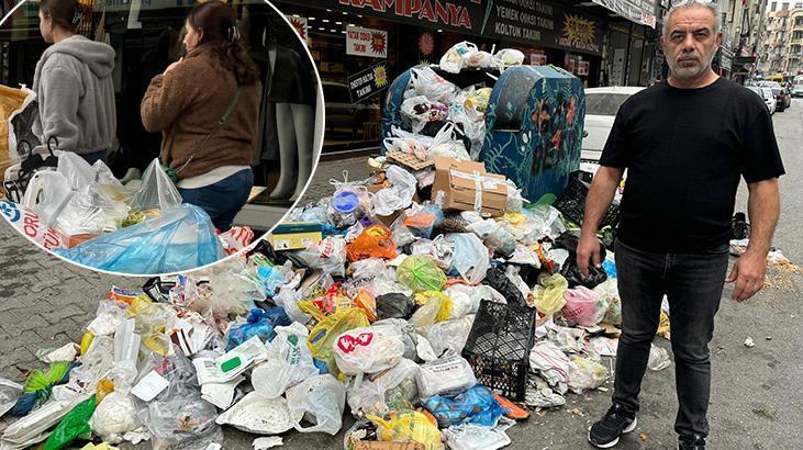 İzmir’de çöp krizi:  İnsanlar yürüyemiyor, dükkanımızı açamaz hale geldik