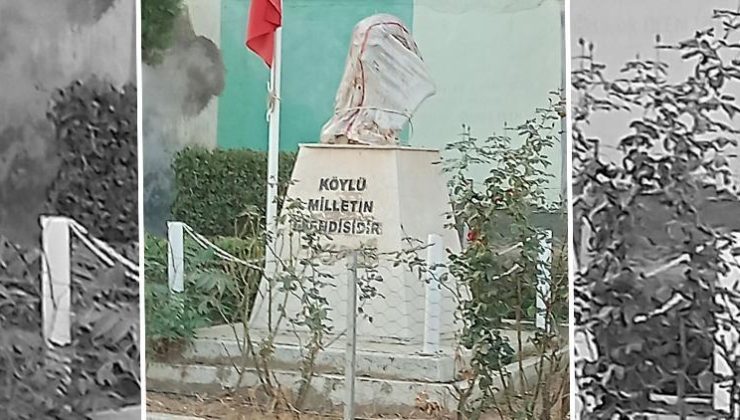 İzmir’de tepki çeken olay! İki Atatürk büstüne saldırı