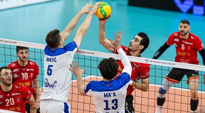 Jihostroj Ceske Budejovice-Halkbank maç sonucu: 1-3