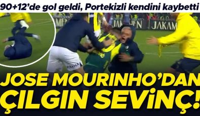 Jose Mourinho’dan çok konuşulan sevinç! Golden sonra çıldırdı, Enis Destan ile tartışma…