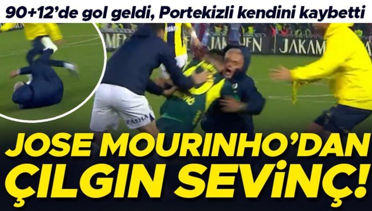 Jose Mourinho’dan çok konuşulan sevinç! Golden sonra çıldırdı, Enis Destan ile tartışma…