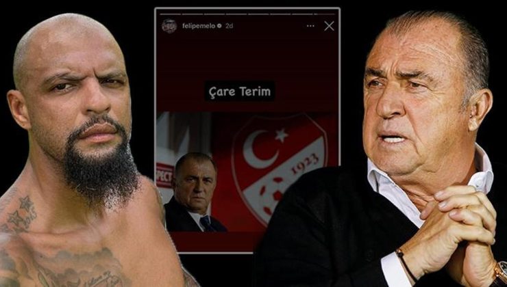 Karadağ yenilgisi sonrası Felipe Melo'dan olay Fatih Terim çağrısı!