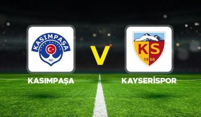 Kasımpaşa Kayserispor maçı ne zaman saat kaçta hangi kanalda?