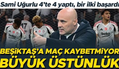 Kasımpaşa’da Sami Uğurlu’dan tarihi başarı! Beşiktaş karşısında 4’te 4…