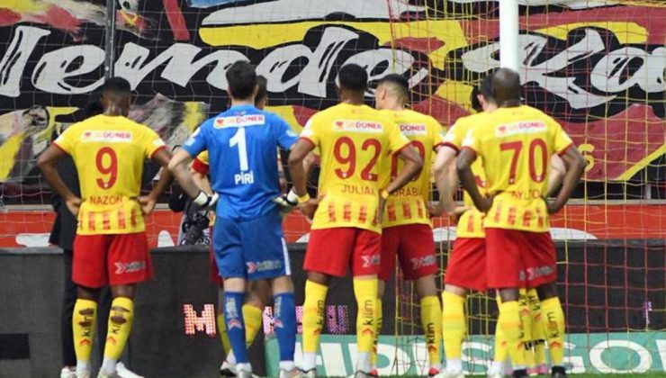 Kayserispor sahasında kazanmayı unuttu