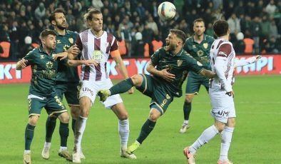 Kocaelispor – Bandırmaspor maç sonucu: 2-2