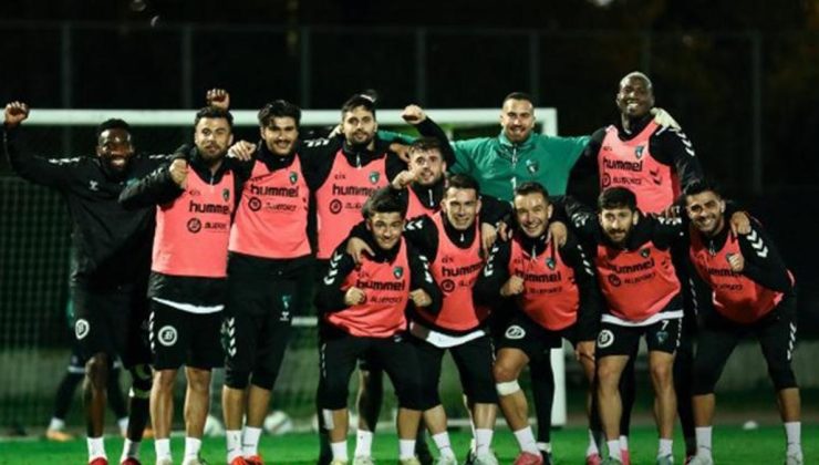 Kocaelispor'da futbolcular şampiyonluk için iddialı