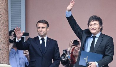 Macron Arjantin’de: Milei ile görüştü