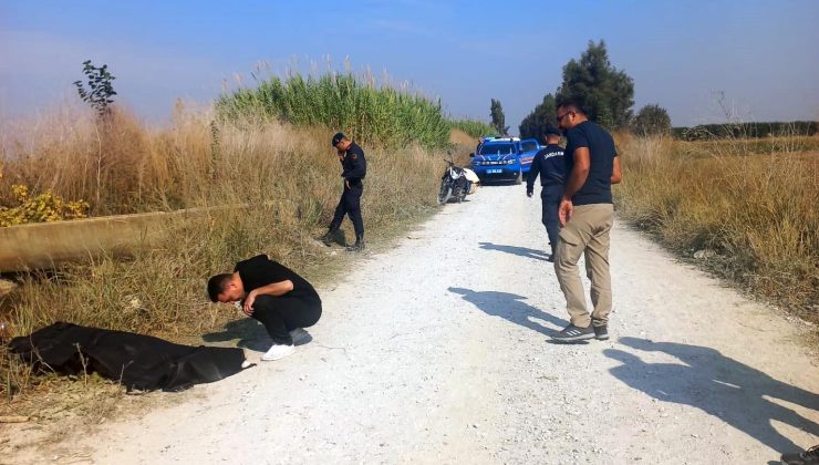 Mersin’de sulama kanalında ceset bulundu