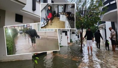 Meteoroloji uyarmıştı! Antalya’yı sel vurdu! Vatandaşlar ev ve otellerde mahsur kaldı