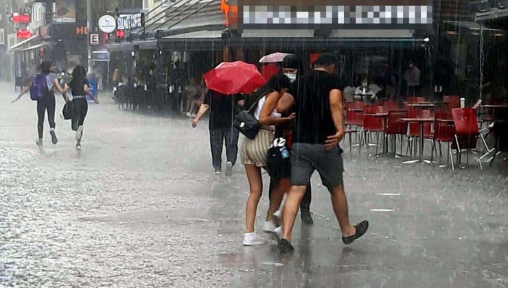 Meteoroloji’den Ege’de 5 il için sağanak uyarısı