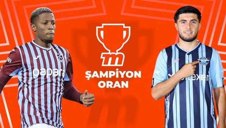 Milli ara dönüşü Trabzonspor’un konuğu Adana Demirspor! Kritik maçın heyecanı Şampiyon Oranlarla Misli’de