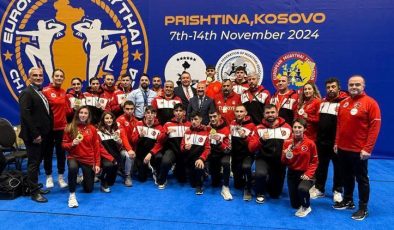 Milli muaythai sporcularından Avrupa Şampiyonası’nda 14 madalya!