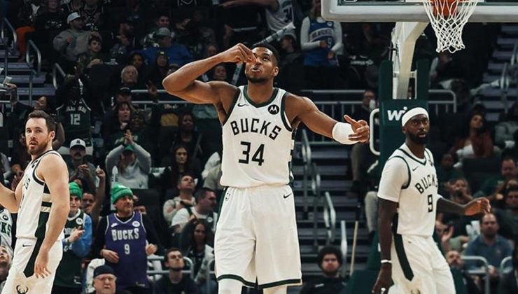 Milwaukee Bucks'ta Lillard ve Antetokounmpo  şov!