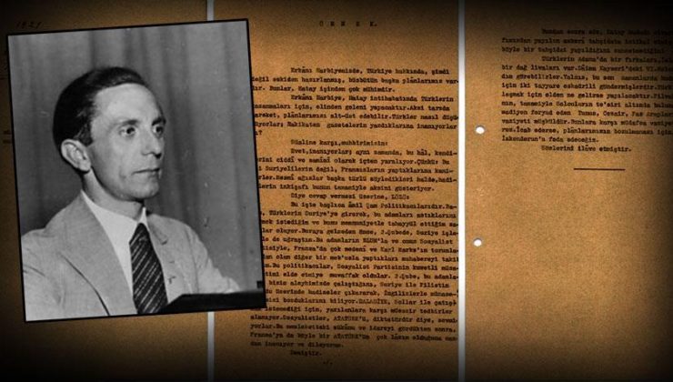 MİT’ten 100 yıllık özel arşiv! Türk istihbaratçı Goebbels’i böyle takip etti