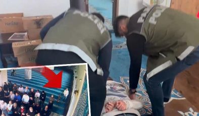 Namaz kılıyormuş gibi yapıp cemaati soydu: Camideki hırsız suçüstü yakalandı