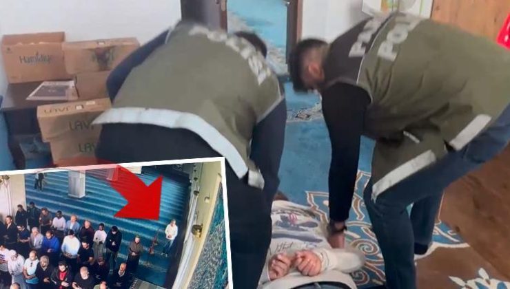 Namaz kılıyormuş gibi yapıp cemaati soydu: Camideki hırsız suçüstü yakalandı