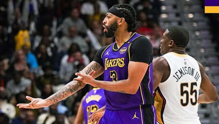 NBA'de Lakers'tan 5 maçlık galibiyet serisi