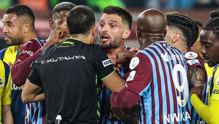 Oğuzhan Çakır'dan Trabzonspor-Fenerbahçe maçına damga vuran karar! Olay paylaşım: Beceriksiz, amatör, iş bilmez…