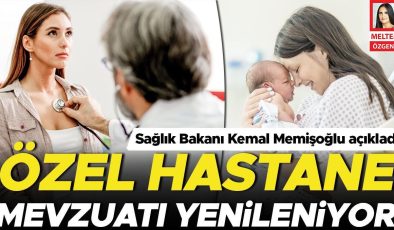 Özel hastane mevzuatı yenileniyor