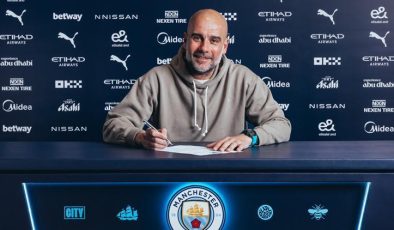 Pep Guardiola, Manchester City ile yeni sözleşme imzaladı!