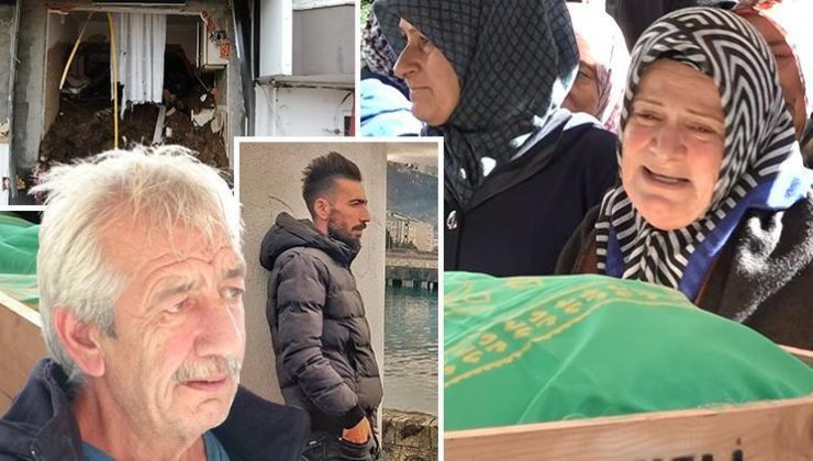 Rize’deki faciada acı detay! Heyelandan korkup aldıkları ev oğullarına mezar oldu