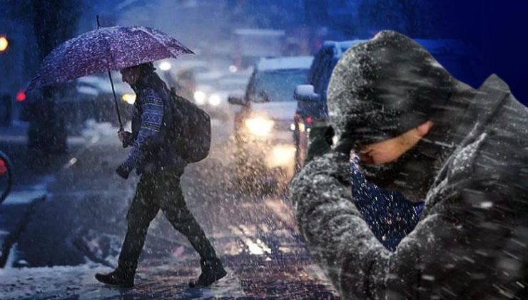 Sağanak, fırtına, kar…. Meteoroloji’den 9 ile sarı kodlu uyarı: Sıcaklıklar düşmeye devam edecek