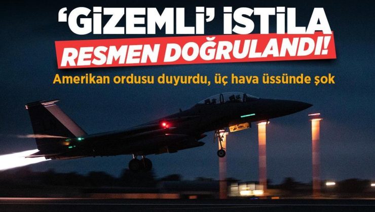 SON DAKİKA: ABD üslerinin üstünde belirdiler! ‘Gizemli’ istila resmen doğrulandı, dünyada şok etkisi