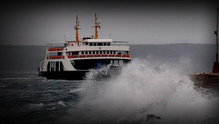 Son dakika: Deniz ulaşımına fırtına engeli! İşte iptal edilen seferler