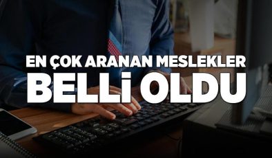 Son Dakika Haberler: Bakan Işıkhan açıkladı! En çok aranan meslekler…