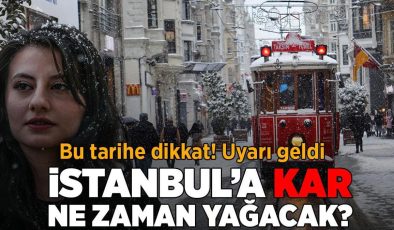 Son Dakika Kar Haberleri: İstanbul’a kar ne zaman yağacak? Tarih belli oldu