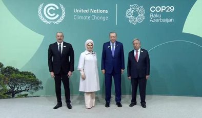 Son dakika… Bakü’de kritik zirve: Cumhurbaşkanı Erdoğan, COP29 alanına geldi