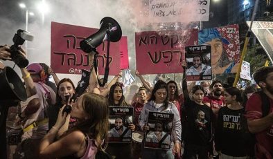 Son dakika… Tel Aviv’de protesto: Sen baştasın, sen suçlusun… Netanyahu’nun konutuna saldırı: ‘Suikast girişimi’